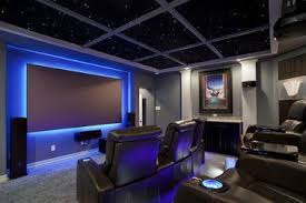 The Perfect Lighting For Watching Tv And Movies Lights Online Blog Home Theater Room Design Theater Room Design Home Theater Rooms