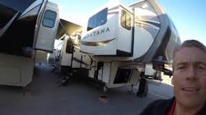 See inventory, real photos, specifications, custom this 40' 5 5th wheel has 5 slides and can sleep 6 people. 2017 Keystone Montana 3730fl Six Slide Front Living Room Fifth Wheel Youtube