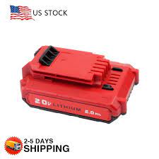 The porter cable pcc685l 20v max lithium ion max pack battery is a 4.0 amp hour battery that delivers maximum runtime for heavy applications. 20 Volt Lithium Ion 2 0 Amp Porter Cable Battery For Pcc680l Pcc685lp Pcc680l Pcc682l Walmart Com Walmart Com