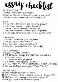 This Checklist May Help You To Write Your Next Essay Essay Writing Skills School Study Tips Life Hacks For School