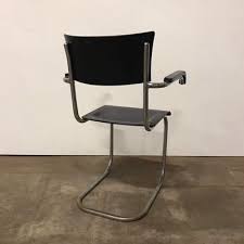 1stdibs is a premier online marketplace for furniture and décor. S43f Black Wood Chair By Mart Stam For Thonet 1930s For Sale At Pamono