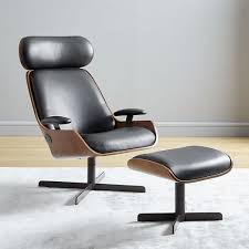 West elm lenox upholstered dining chair distressed velvet mineral gray bl. Malcolm Bentwood Leather Swivel Chair