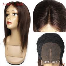 Boycuts short monofilament straight blonde cheap human hair wig. Super Sale 38650 Mogul Hair 4x4 Lace Closure Wig Cheap Human Hair Wig Brown Black Short Style 150 Density Straight Brazilian Non Remy Hair Cicig Co