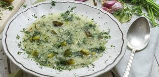 Zupa Ogorkowa Tradycyjny Przepis W 20 Minut Veg Recipes Cooking Food