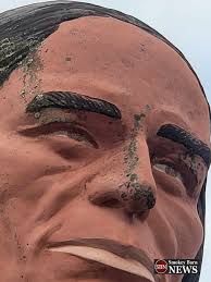 Cross Plains Landmark Muffler Man Gets a Makeover