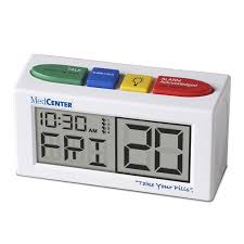 You can set alarms every half. Medcenter Talking Alarm Clock