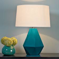 Sizzling Colors Geometric Ceramic Table Lamp In 2020 Unique Table Lamps Ceramic Table Lamps Table Lamp