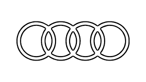 How To Draw The Audi Logo Symbol Emblem Youtube Audi Logo Stickmuster Sticken