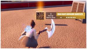 But f5 activates chest repulsor and y to deactivate. How To Get Iron Man S Repulsor Gauntlet In Fortnite Chapter 2 Season 4 Youtube
