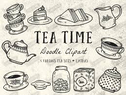 Download 10,106 tea time clip art and illustrations. Doodle Tea Time Clip Art Clip Art Tea Time Doodles