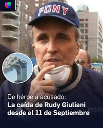 Rudy Giuliani, el ex alcalde de...