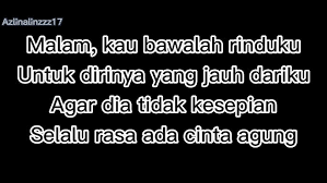 Hidup tanpa dia di sisiku. Ombak Rindu Lirik Lagu Malam Kau Bawalah Rinduku Whatsapp Status Youtube