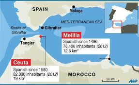 Spain has increased the numbers of soldiers and police guarding its border with morocco photo: Morocco S Blocked Border With Spain Brings Suffering