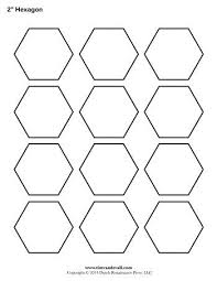Learn a quick and easy technique for cutting hexagon templates. Hexagon Template 2 Inch Tim S Printables Hexagon Quilt Pattern Hexagon Patchwork Hexagon Quilt