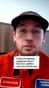 Firefighting gear has been repeatedly moved and stolen in the Shuswap ...