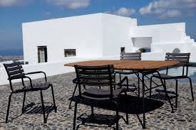 Benches are the ultimate choice for flexibility when hosting guests, they allow you to pack more in comfortably around your dining table, while not. Beam Outdoor Dining Table Houe Houe 12830 0312