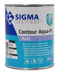 U tmavých a intenzivních odstínů může docházet k přechodnému otěru pigmentů. Sigma Contour Aqua Pu Matt Streichlack Wasserbasierend Holzfarben Holzschutz Innen Farben Lacke Farbenexperte24