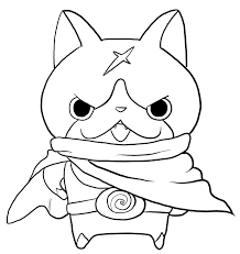 Printable colouring book for kids 1. Hovernyan From Yo Kai Watch Coloring Pages Coloring Home