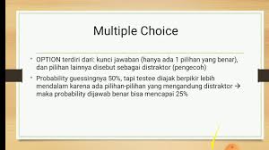Oleh icha english diposting pada juni 9, 2021. Item Multiple Choice Psychology