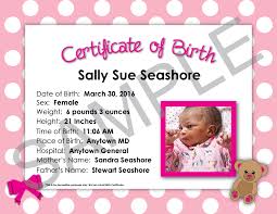 Birth Certificate Ordering Mother S Worksheet Online Baby S Background