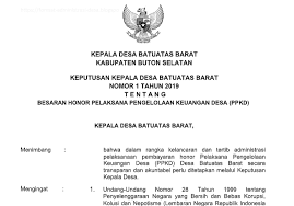 Sk admin/operator siskeudes (sistem keuangan desa) terbaru. Contoh Sk Kades Tentang Penetapan Honor Ppkd Pemdes Tamansari Kec Cibugel