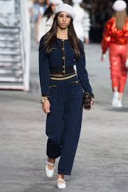 Explore the newest ballerinas on the chanel website, featuring the latest styles and looks, made with the quality craftsmanship of the house of chanel. Sweater Set Pants Fashion Chanel Resort Chanel Fashion