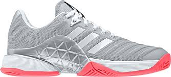 Adidas Womens Barricade 2018 Tennis Shoes Size 6 0 Gray