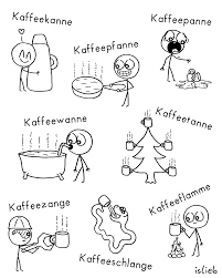 kaffee comic lustig humor etiketten basteln humor bilder