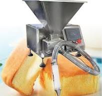 Kitchen Equipment Pastry Puff Depositor Donut Cup Cake Batter Bread Puree  Filling Injection Machine