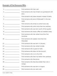 Find Someone Who Worksheet Staff Motivation Ideas Find Someone Who Staff Motivation
