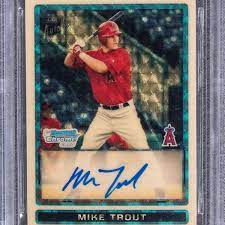 Maybe you would like to learn more about one of these? Mike Trout Rookie Card Becomes Highest Selling Sports Card Of All Time Abc30 Fresno