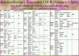 Herbs Table Chart Pdf Essential Oils Uses Chart Essential