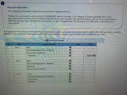 You should consider putting it in your prepaid account (if you maintain such a account). 3 Prepare Journal Entries To Record The Machine S Chegg Com