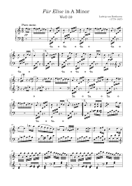 Quality sheet music with video performances and lessons to prove the beauty and playability of the music. Fur Elise Beethoven Sheet Music For Piano Solo Musescore Com