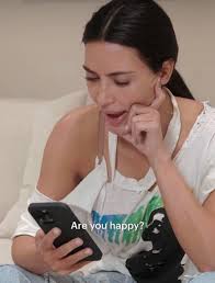 I don't understand how Kim can say all Kourtney's friends,family and kids  hate her and still in the same breath talk about being concerned about for  happiness. Plus Kim is so dead