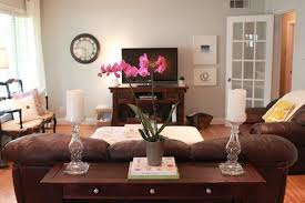 Grey white light pink living room decor big window in family room grid gallery wall black and white living room grey silver living room cute living room. Fresh And Fancy House Updates Raspberry Decor Brown Living Room Brown Furniture Living Room Brown Leather Sofa Living Room