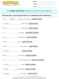 Image Result For Simple Past Tense Worksheets For Class 2 Past Tense Worksheet Simple Past Tense Worksheet Simple Present Tense