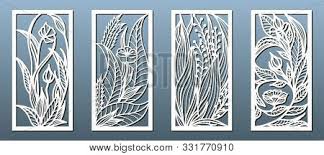 Discover more floral, pattern and wallpaper vector download for free! Laser Cut Panel Vector Photo Free Trial Bigstock