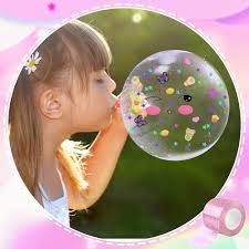 Meetory 68 Stück Nano Tape Bubbles Set, Doppelseitiges Klebeband Set DIY  Craft, Blowing Bubble Tape, Magie Nano Klebeband Set für Mädchen, Jungen,  Kinder, Erwachsene （Weiß und rosa） : Amazon.de: Baumarkt