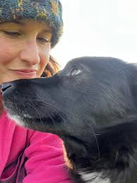 Oreo. Our one-eyed Romanian rescue. ♥️