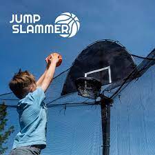 Das minitrampolin für jedes alter: Jump Slammer Trampoline Basketball Hoop By Trampoline Pro Amazon De Spielzeug