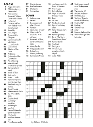 Print these crosswords for yourself or for use by your school, church, or other organization. A Crossword Puzzle You Ll Actually Finish From The New York Times New Collection