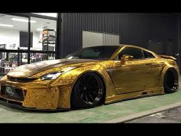 Maybe you would like to learn more about one of these? Customised Godzilla Gold Plated Nissan Gt R In Display At Dubai Drivespark