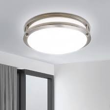 Style # 1c008 at lamps plus. Mingbright 10 Inch Led Flush Mount Ceiling Light Fixture Dimmable Ceiling Lamps For Hallway Bathroom Or Kitchen Damp Location Ceiling Lamp 4000k Cool White Light Cetl Listed Amazon Com