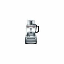 The built in safety mechanism prevents the machine from operating unless the bowl and cover are installed properly. Kitchenaid Kfp1133cu Stainless Steel Food Processor 1 Baker S