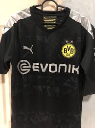 Puma borussia dortmund 2018/19 home jersey unboxing + review. Original Borussia Dortmund Away Kit 19 20 Sports Sports Apparel On Carousell
