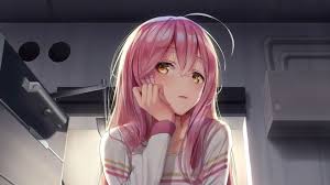 Hd wallpaper nightcore crow mask art animation manga gas mask image. Pink Hair Anime Girl Wallpapers Top Free Pink Hair Anime Girl Backgrounds Wallpaperaccess