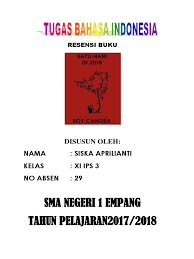 Resensi buku ipa dan ips. Sinopsis Buku Satu Hari Di 2018 Berbagai Buku