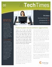 Get 344 one page one page email, newsletter and landing page templates. Technology Business Newsletter 4 Pages