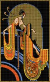 Maybe you would like to learn more about one of these? Classic Art Deco Cross Stitch Pattern Pdf Easy Chart With Etsy
